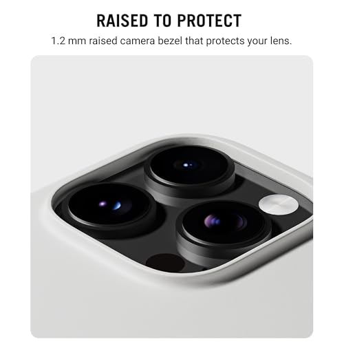 DailyObjects iPhone 16 Pro Stack Classic Magnetic Case Cover | Compatible with Magsafe | Camera & Body Protection | Shock/Scratch Proof| Dual Hybrid Protection | Wireless Charging - Slate Grey - Image 3