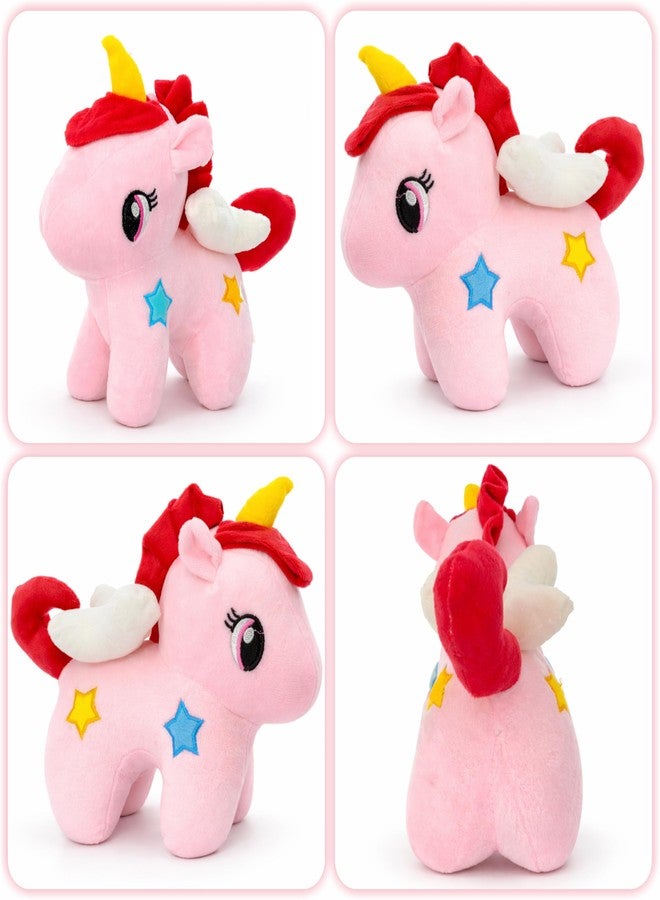 Aruvia Cute Unicorn with Wings Soft Toy Plush | Pink Stuffed Unicorn Toy for Kids | Super Soft Huggable Gift for Baby, Girls & Boys - Image 5