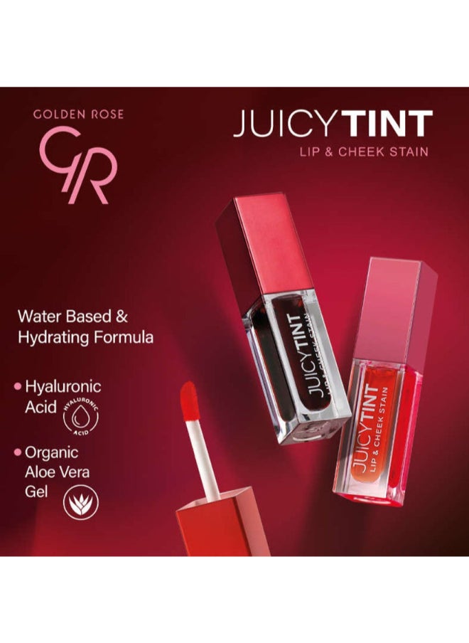 Golden Rose Juicy Tint Lip & Cheek Stain No:01 Peach Sorbe  - Image 3
