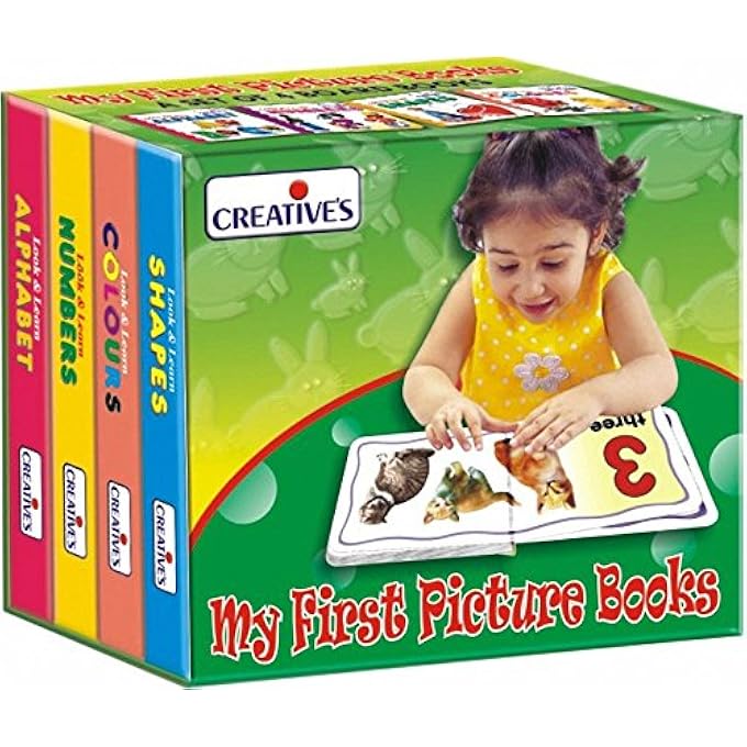 EDUCATIONAL AIDS 0552 MY FIRST PICTURE BOOK (SET OF 4 BOARD BOOK)