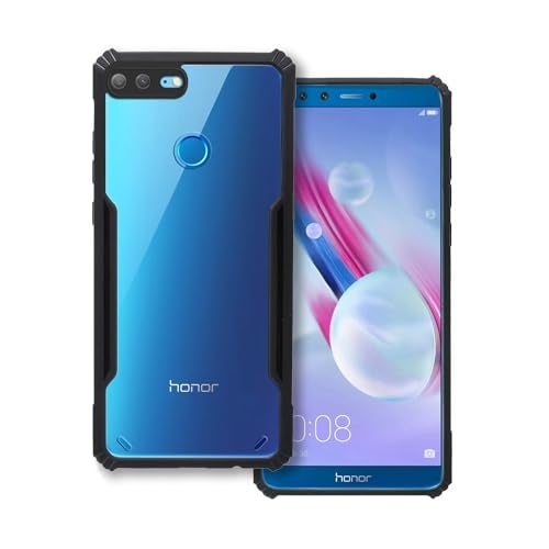 Plus 360 Degree Protection Black Border Back Cover for Honor 9 Lite - Black - Image 1