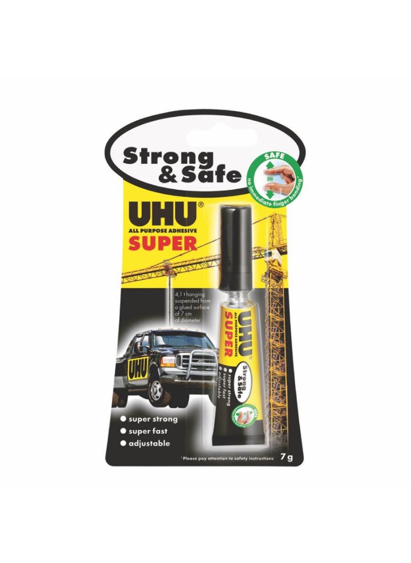 UHU Strong & Safe All Purpose Adhesive Glue 7g