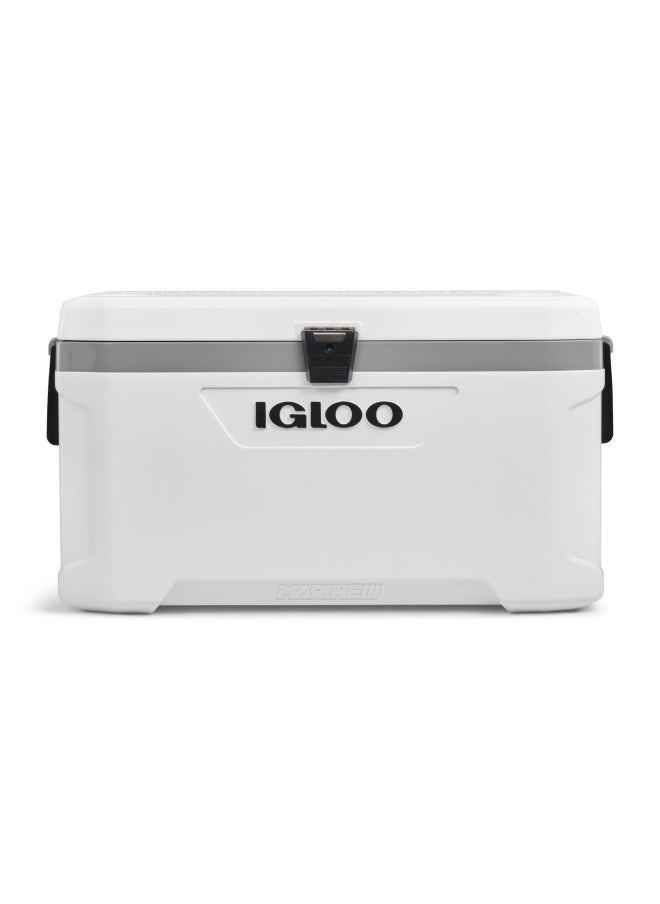 Igloo Latitude Marine Ultra 70 Cooler Box - White / Moonscape Gray  - Image 1