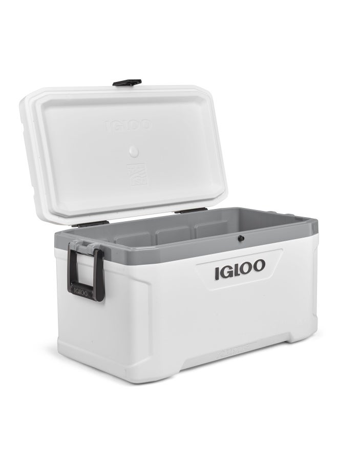 Igloo Latitude Marine Ultra 70 Cooler Box - White / Moonscape Gray  - Image 4
