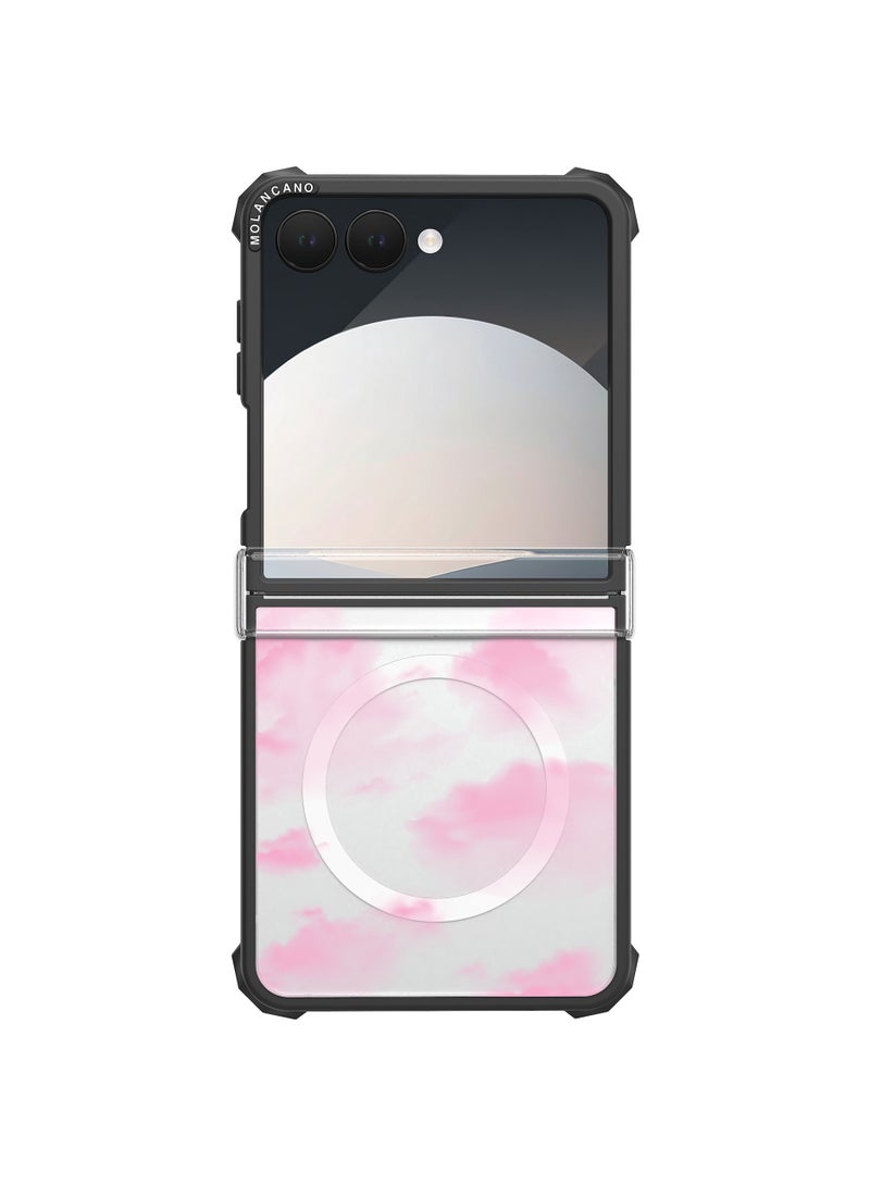 general Compatible with Samsung Z Flip7 Phone Case Cute Pattern Shockproof Protective Cover Full-Coverage Foldable Screen Case Soft and Cute Design Scratch-Resistant Shell