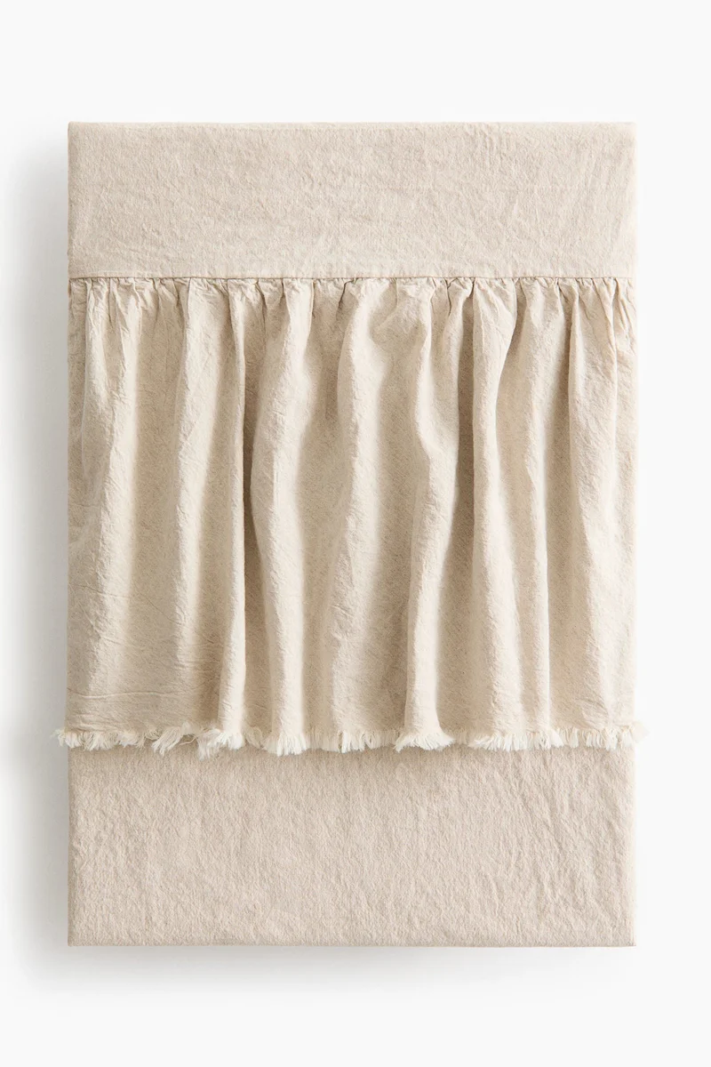 H&M Linen-blend bedspread