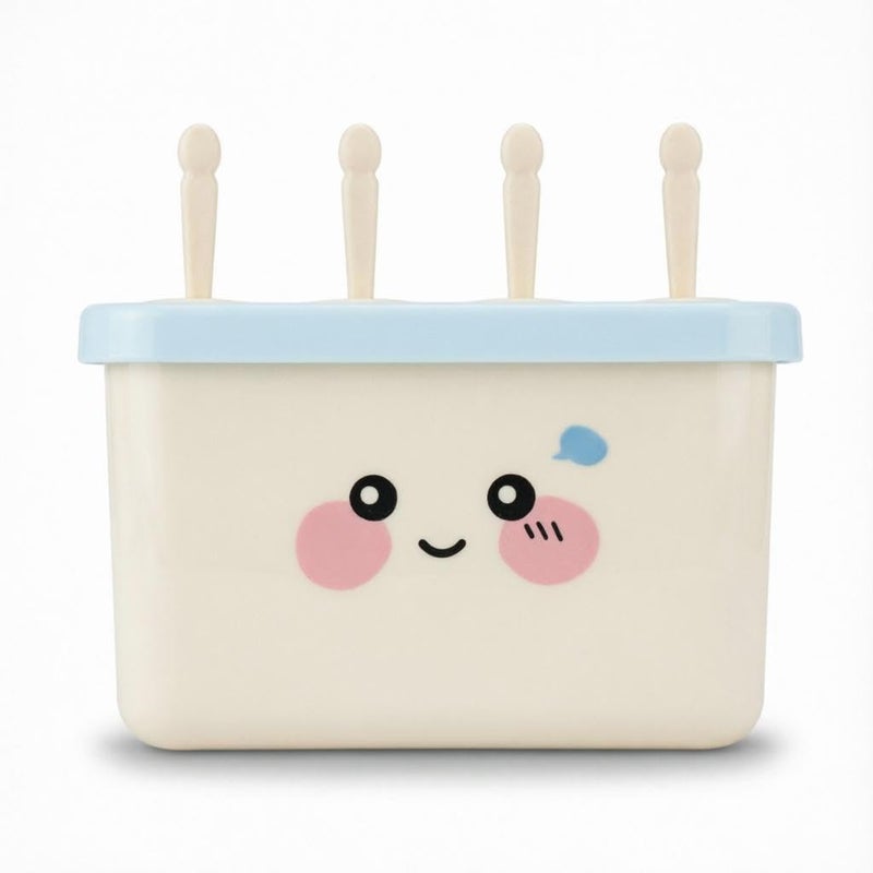 Ice Cream Maker - Create healthy and fresh homemade ice cream effortlessly with this magical 4-compartment container, perfect for delicious frozen treats anytime you desire at home easily.