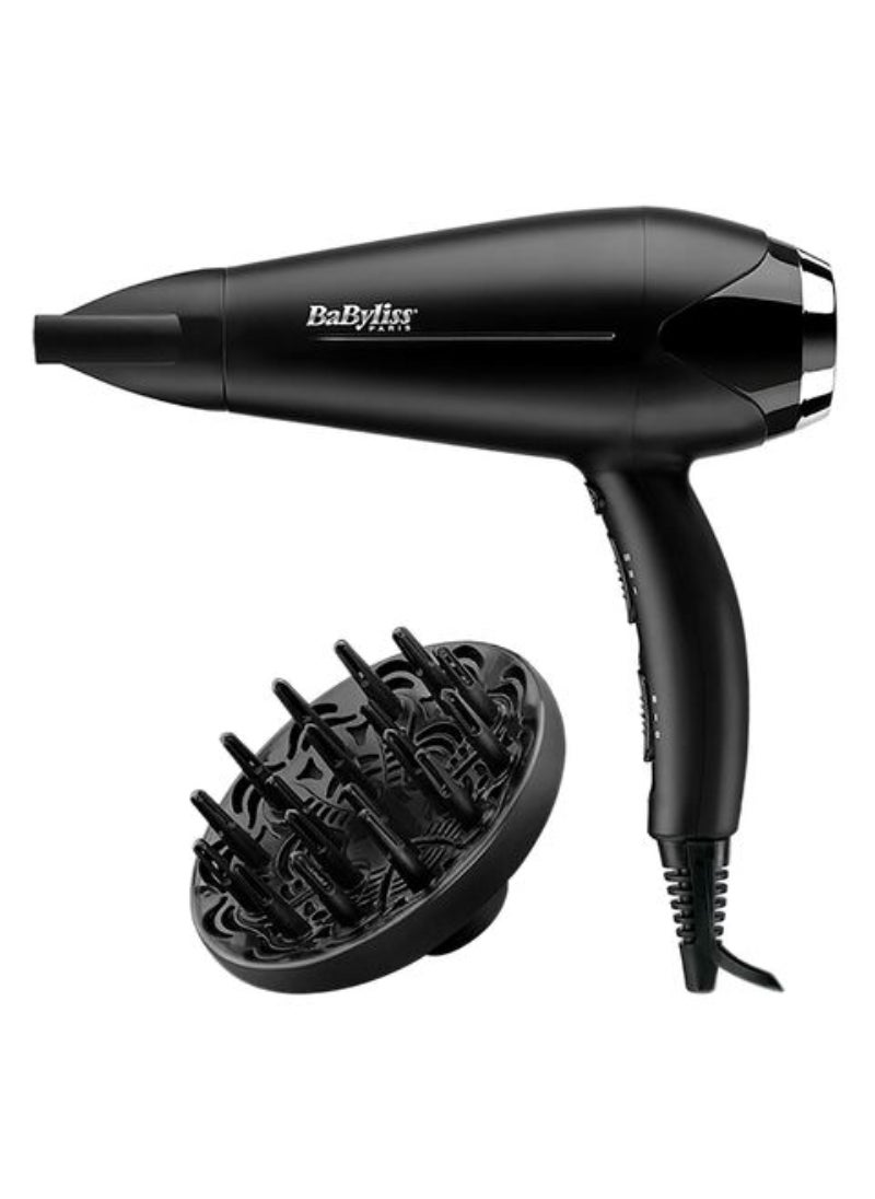 Babyland - BaByliss Hair Dryer With Concentrator Nozzle 2200W D572SDE Black - Image 1
