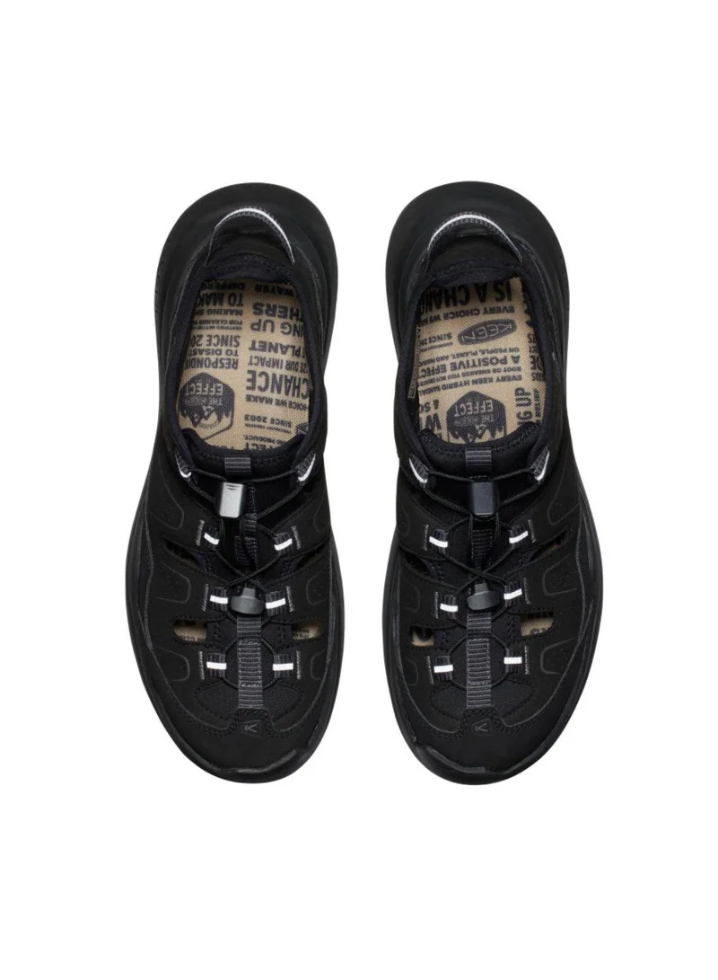 Keen MEN'S WK450 WALKING SANDAL BLACK-BLACK