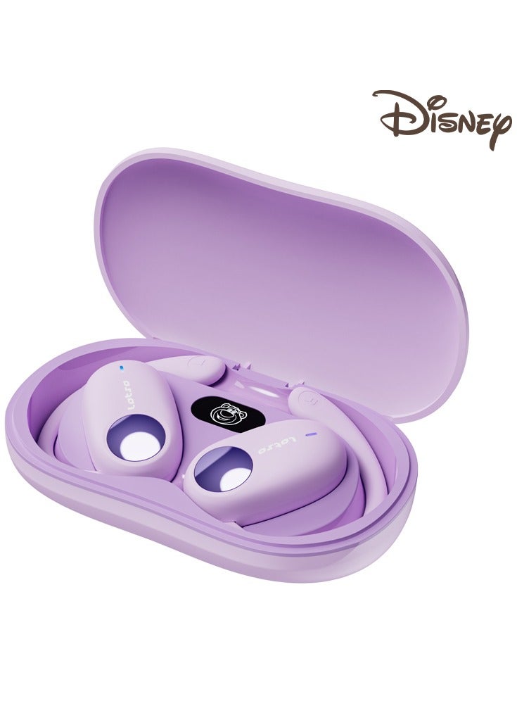 ديزني QS-O03 سماعات رأس لاسلكية بتقنية البلوتوث - اللون الأرجواني - Image 1