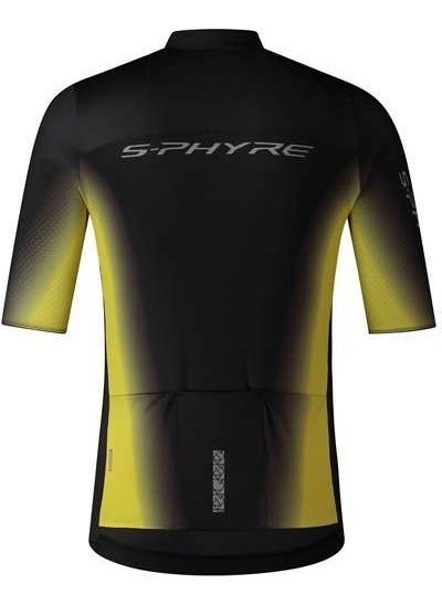 SHIMANO S-Phyre Leggera Jersey Black/yellow L  - Image 2