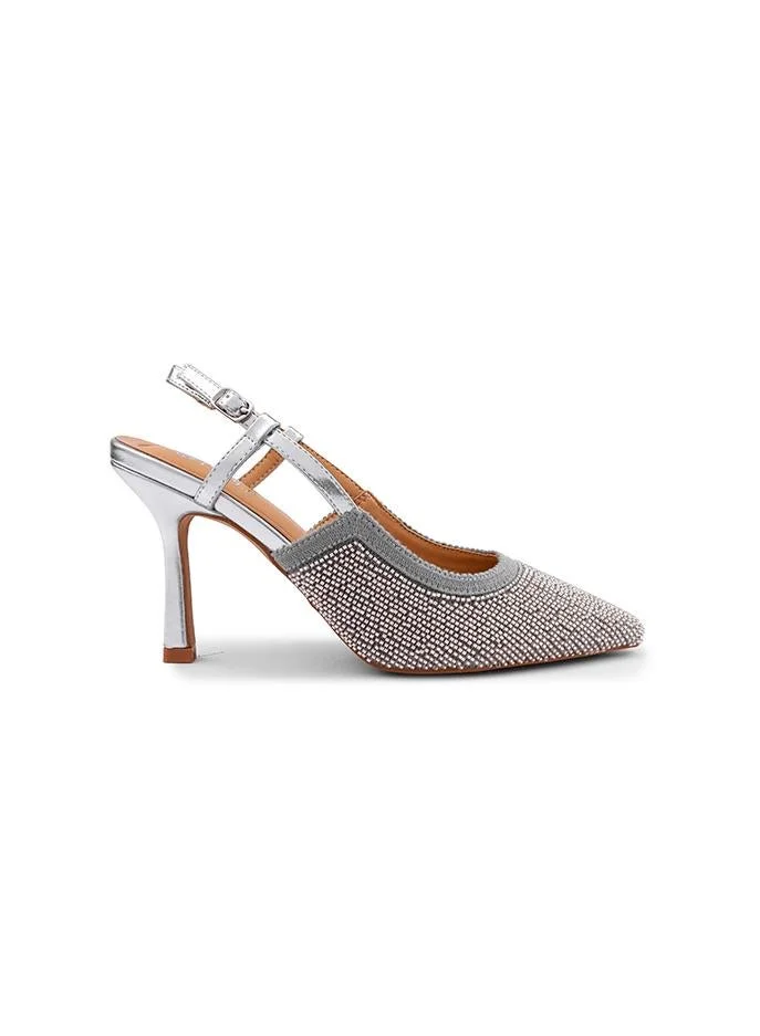 Cuple Cuple Embellished Slingback Pumps