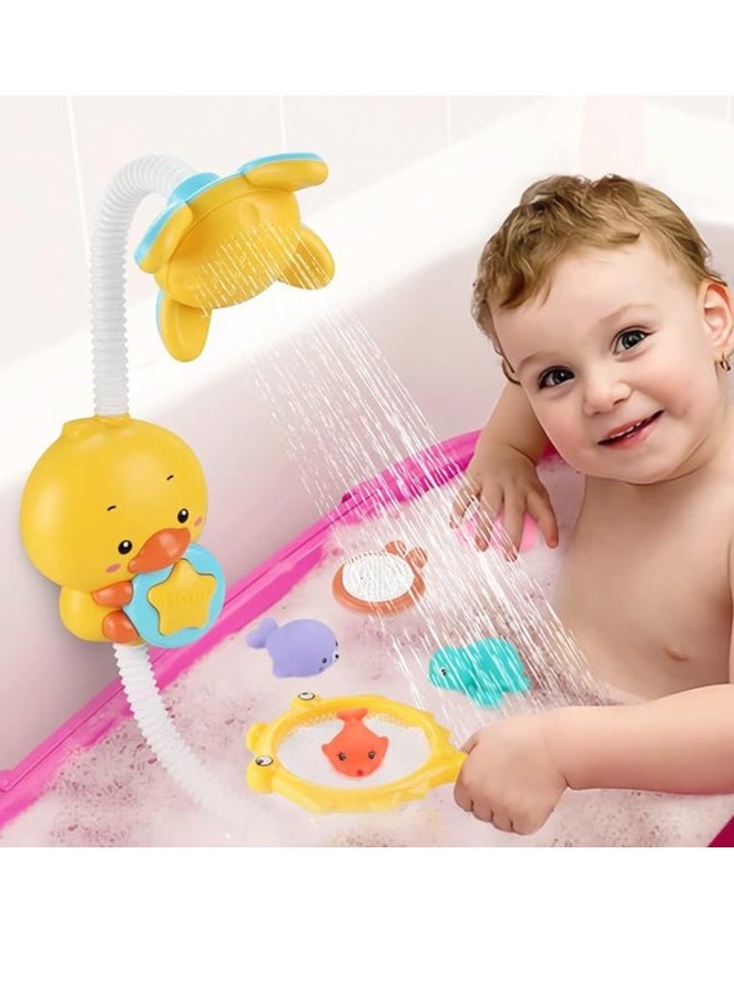 Generic - Electric Water Spray Toys, Battery Operated Baby Bath Toys, Fun Easy To Operate Bath Toys With Dual Spray Mode For Bathing - Safe To Use - Image 1