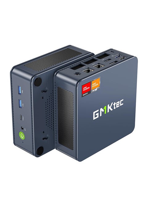 GMKtec K6 Gaming Mini PC-Windows 11 Pro, Dual 2.5Gbps LAN AMD Ryzen 7 7840HS 16GB DDR5, 256GB PCIe 4.0 SSD, USB4.0, HDMI, DP, USB-C, WiFi 6E, BT 5.2 Desktop Computer