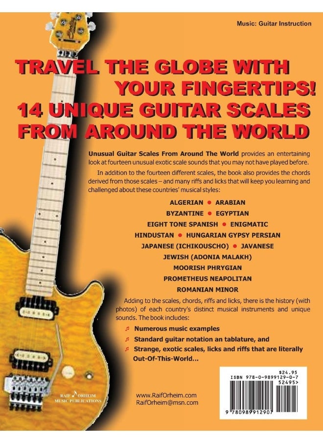 null - Unusual Guitar Scales from Around the World: Exotic Guitar Riffs and Licks - Image 1