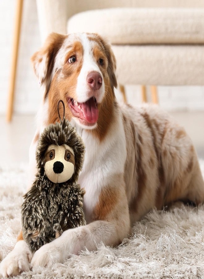 مالتي بيت لعبة كلب على شكل كسلان مع صفارة | لعبة متوسطة الحجم للكلاب الصغيرة | لعبة قطيفة للكلاب | متعددة الألوان | 6 بوصات | مرخصة رسميًا - Image 5