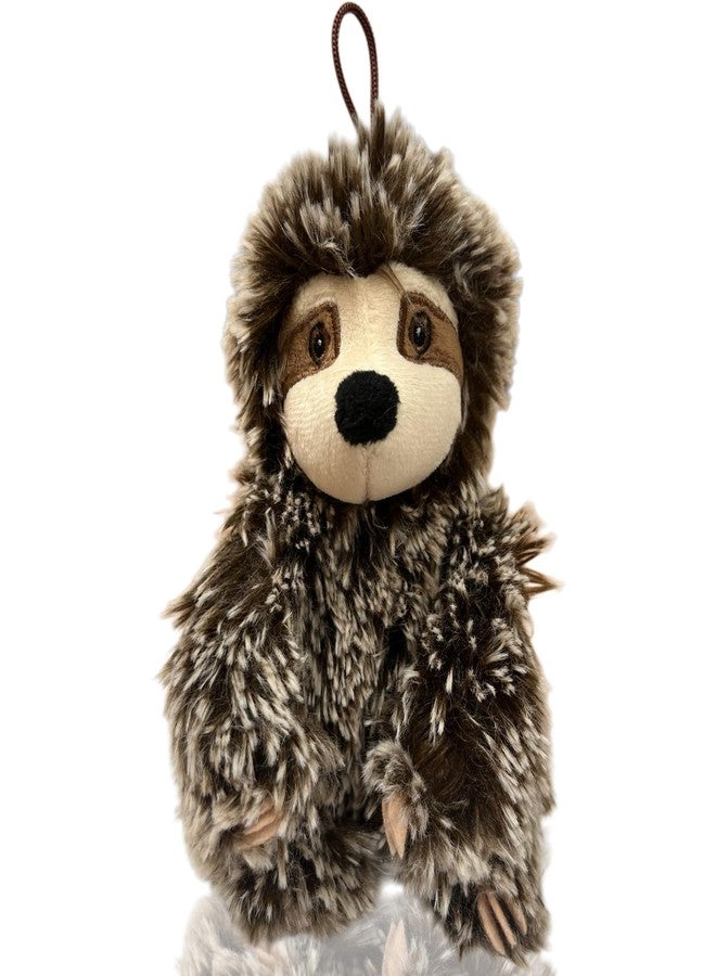 مالتي بيت لعبة كلب على شكل كسلان مع صفارة | لعبة متوسطة الحجم للكلاب الصغيرة | لعبة قطيفة للكلاب | متعددة الألوان | 6 بوصات | مرخصة رسميًا - Image 1