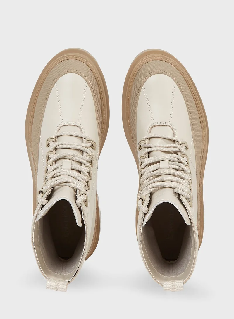 CALVIN KLEIN Lace Up Low Top Sneakers