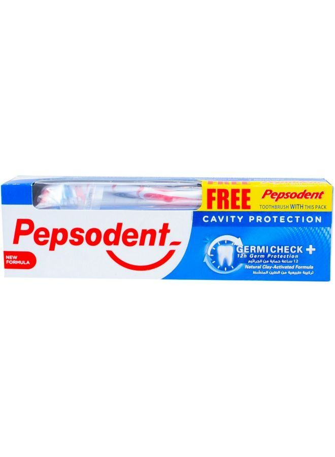 Pepsodent Toothpaste Germi Check 150g + Toothbrush - Image 1