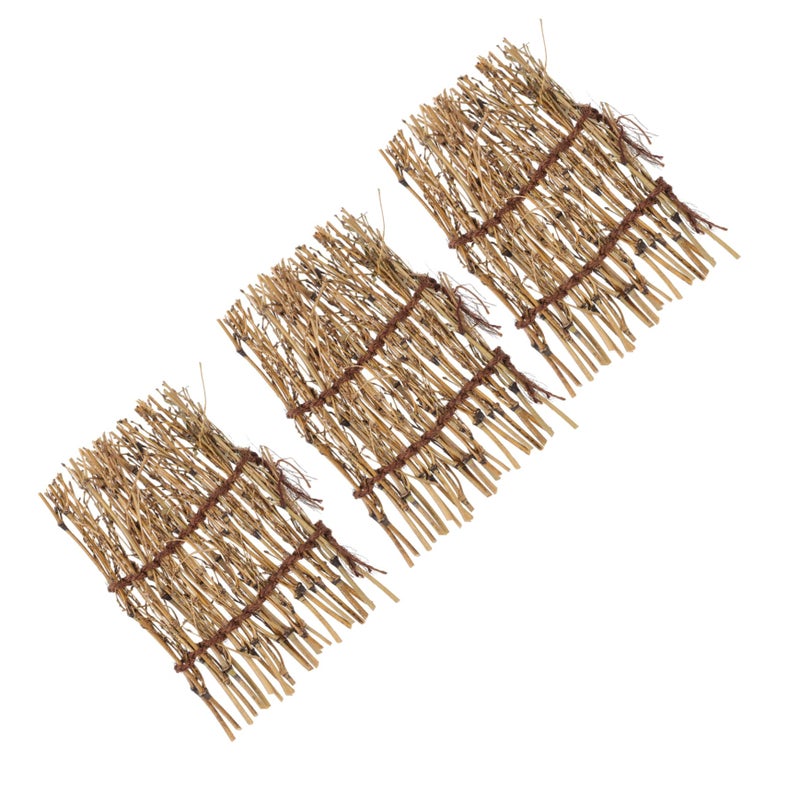 Natural Wood Sushi Fence Set For Food Photography Table Display And Japanese Style Decoration - Image 2