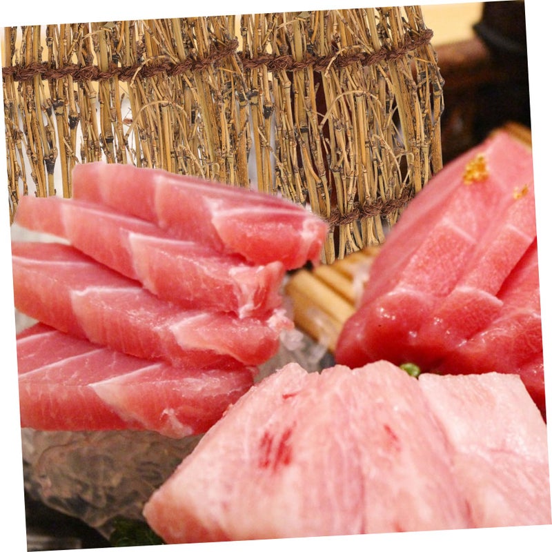 Natural Wood Sushi Fence Set For Food Photography Table Display And Japanese Style Decoration - Image 4