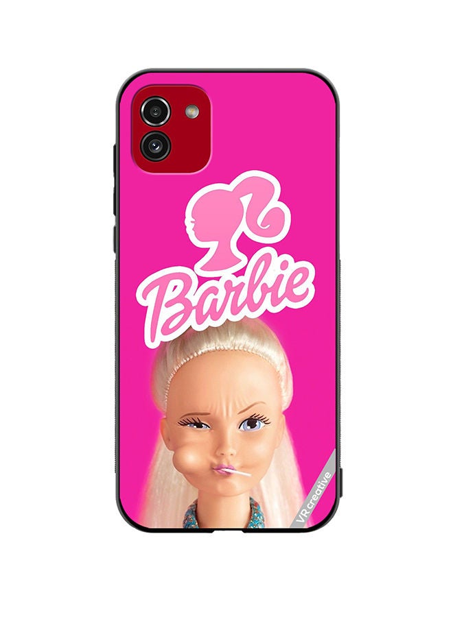 VR CREATIVE Protective Case Cover For Samsung Galaxy A03 Babrbie Loliipop Design Multicolour - Image 1