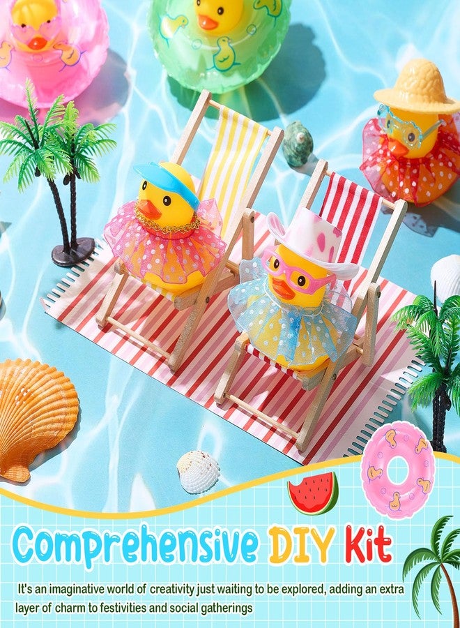 Poen إكسسوارات دمى مطاطية 100 قطعة لتزيين قبعات رعاة البقر والنظارات وسماعات الأذن وما إلى ذلك من القلائد وحلقات السباحة والتاجات والمرايل وإكسسوارات DIY لدمى مطاطية (نمط كلاسيكي) - Image 2