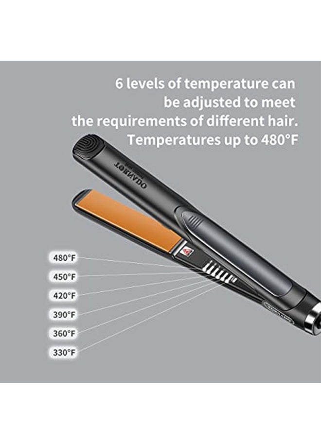 Tornado Keratiner Hair Straightener and Curler 2 in 1 Ceramic Flat Iron with 6 Heat Settings Adjustable Temperature and Heats Up Fast  - Image 4