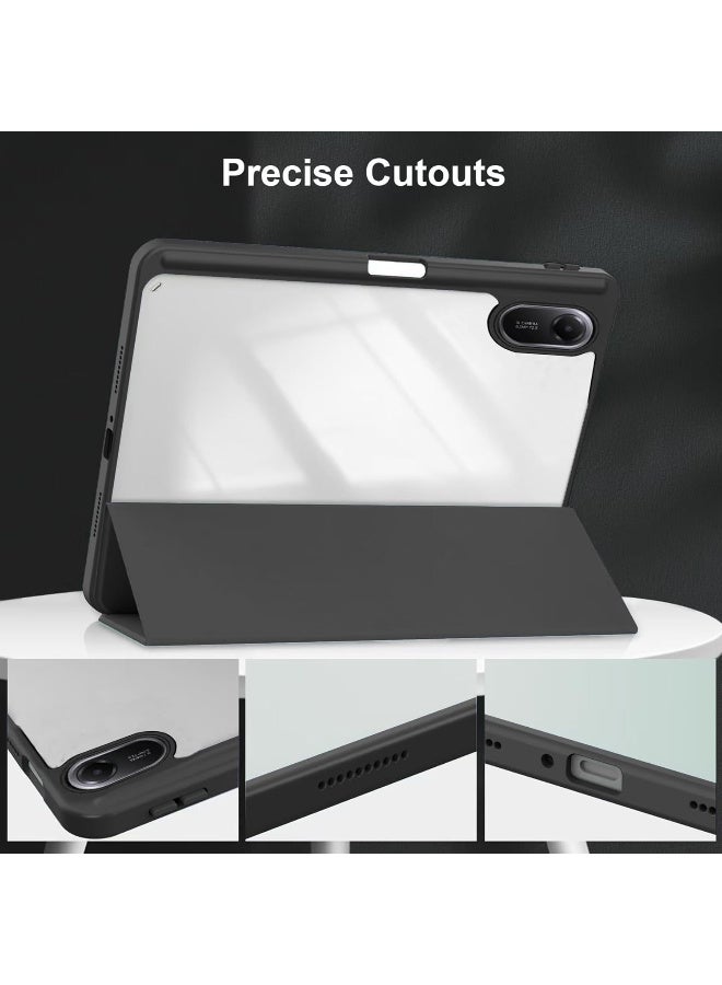 Cover for Xiaomi Redmi Pad 2 11" 2025, Vertical Stand Function, Anti-Drop, Shockproof Protective Case - Black - Image 3