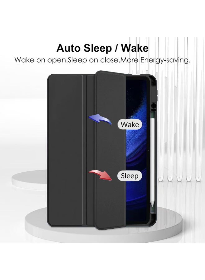 Cover for Xiaomi Redmi Pad 2 11" 2025, Vertical Stand Function, Anti-Drop, Shockproof Protective Case - Black - Image 4