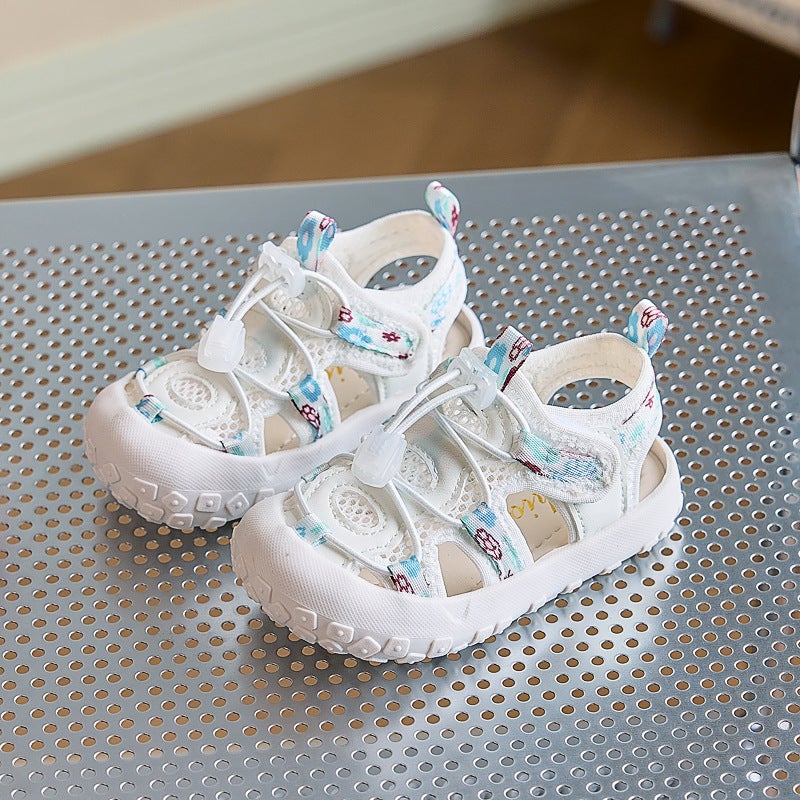 Mesh Sneakers Lightweight Flexible Sole Walking Shoes For Kids Indoor And Outdoor Activities - Image 4
