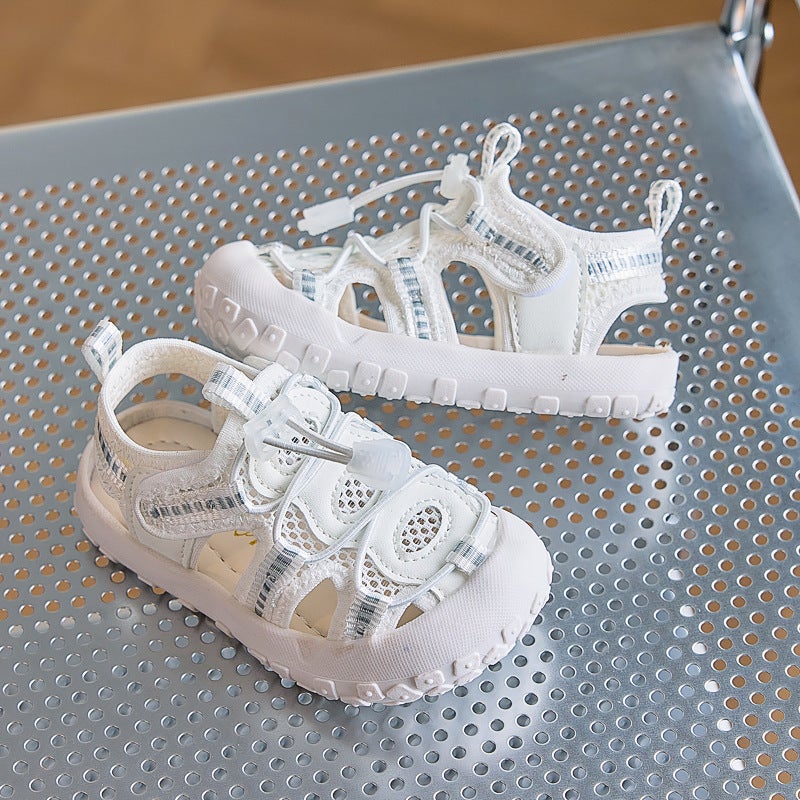 Mesh Sneakers Lightweight Flexible Sole Walking Shoes For Kids Indoor And Outdoor Activities - Image 3