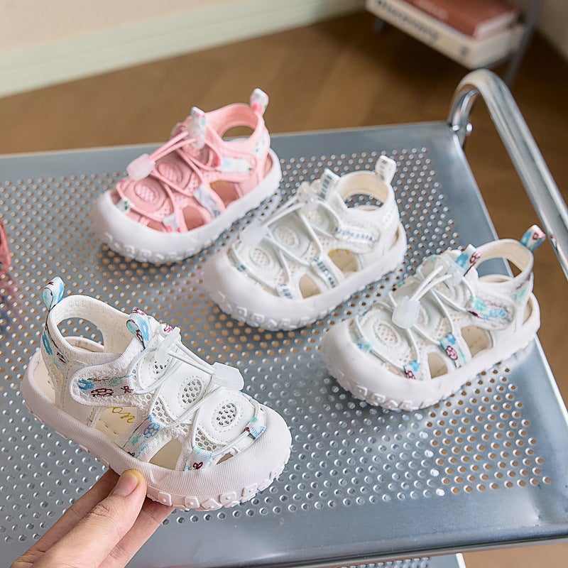 Mesh Sneakers Lightweight Flexible Sole Walking Shoes For Kids Indoor And Outdoor Activities - Image 2