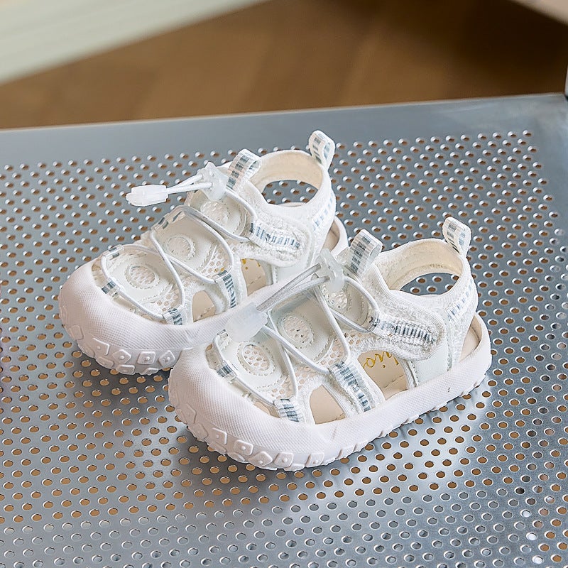 Mesh Sneakers Lightweight Flexible Sole Walking Shoes For Kids Indoor And Outdoor Activities - Image 1