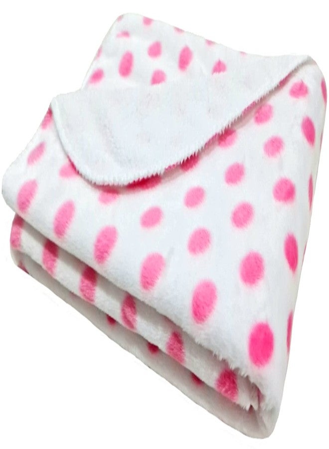 First Kick Baby Blankets New Born Combo Pack of Super Soft Polyester Baby Bed Crib Sheets for Baby Boys, Baby Girls, Babies (100cm x 75cm, 0-12 Months) Crystal Pink, Royal - Image 4