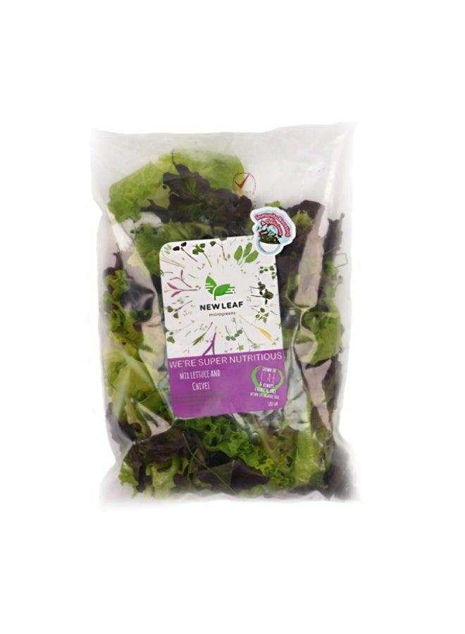Mix Lettuce with Chives Microgreens - 100g