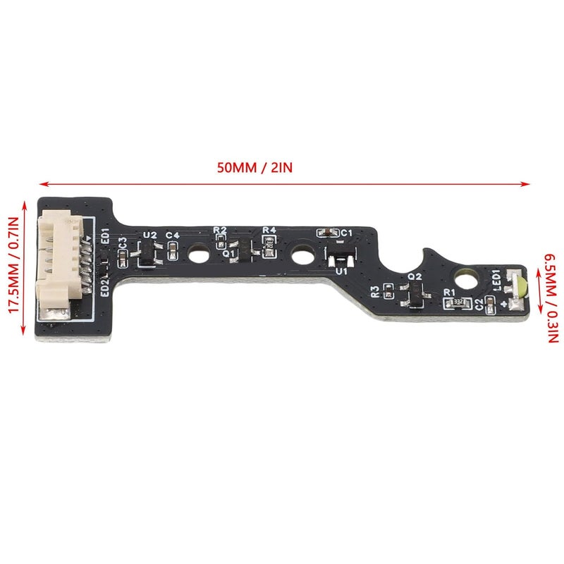 بناء مرن متنوع لوحة PCB لتغذية AMS من Eujgoov، لوحة استشعار بديلة للتحكم في تغذية AMS لأجهزة X1 X1E P1P P1S مع مادة PCB متينة تصميم عالمي تركيب عالمي بسيط يسهل النقل بين المدن تصميم بسيط متعدد - Image 5