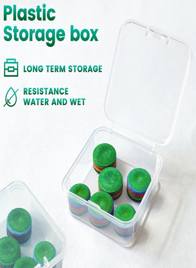 مجموعة سولروس من 6 رؤوس عصي بلياردو، مقاس 13 مم و14 مم، صلابة متوسطة، 5 طبقات متعددة، رؤوس بديلة لعصي البلياردو والسنوكر، طقم إصلاح رؤوس عصي السنوكر مع علبة تخزين، ملحقات للحانات والغرف والنوادي - Image 5