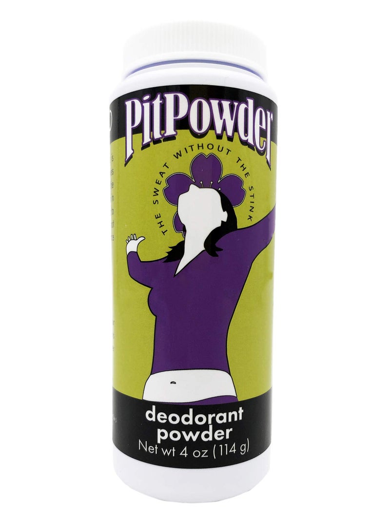 Muddy H2O Pit Powder Deodorant for Women 4 Ounce Muddy H2O Etc The Sweat Without the Stink