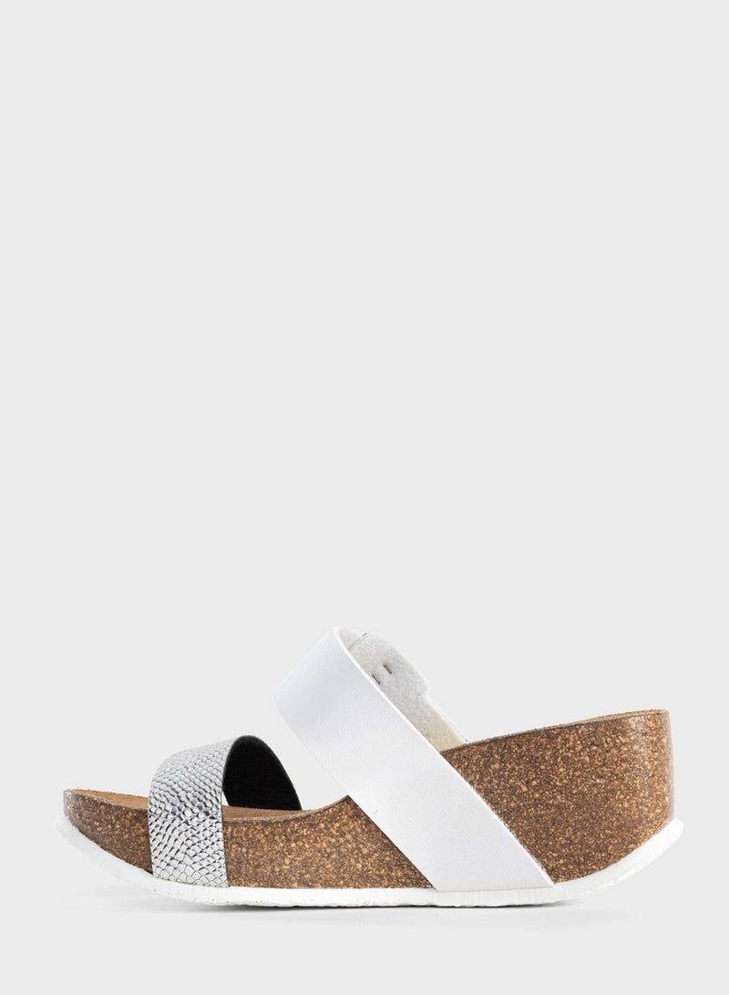 BAYTON Newcastle Multi Strap Wedge Sandals  - Image 2