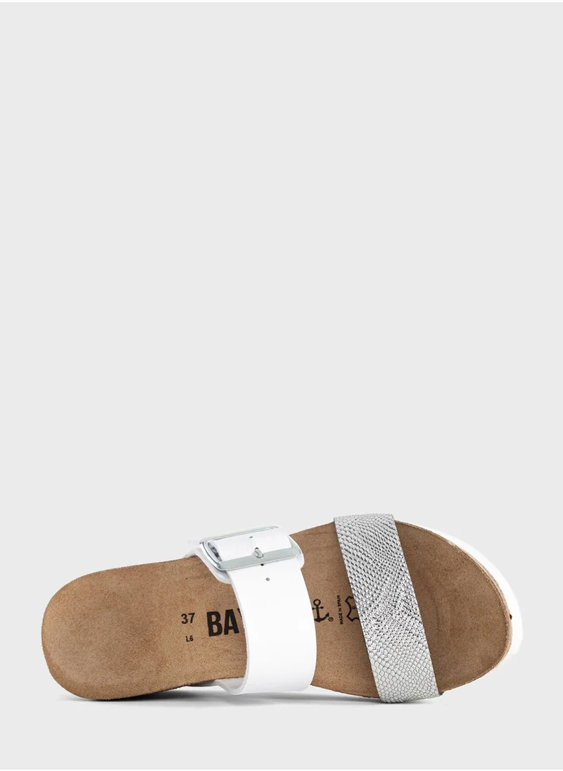 BAYTON Newcastle Multi Strap Wedge Sandals