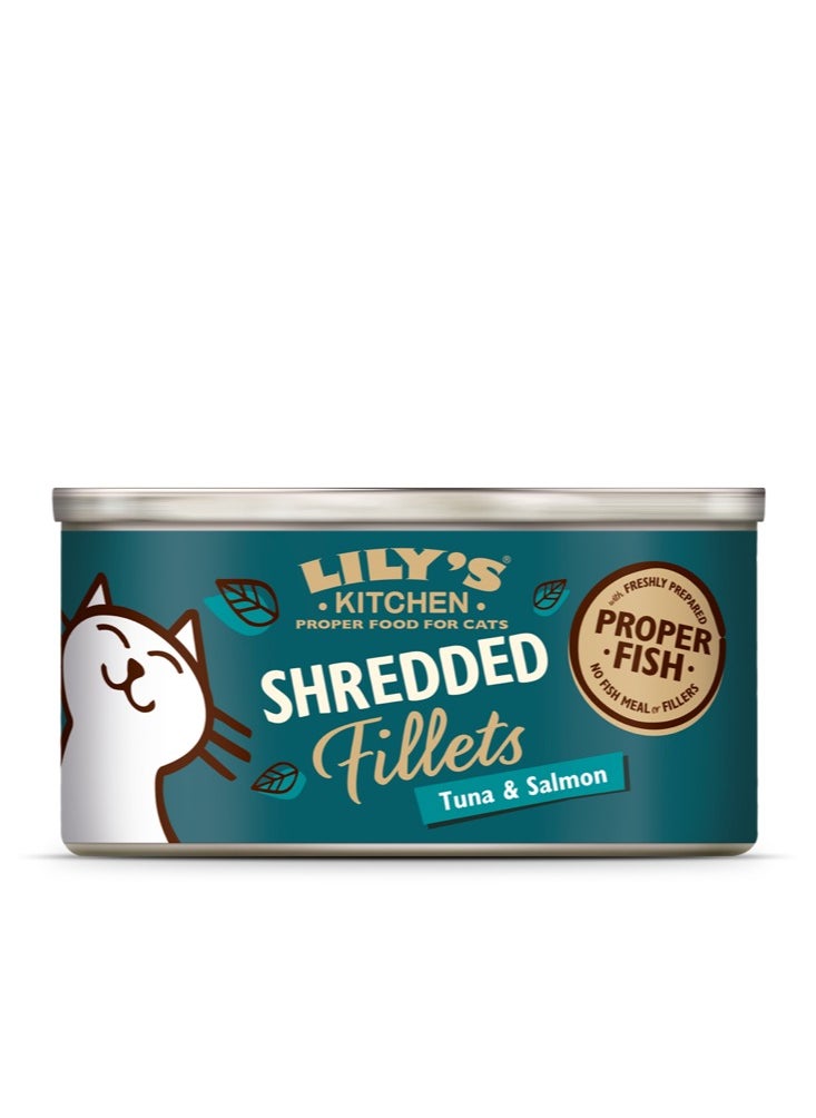 Lily's Kitchen Lily's Kitchen Shredded Fillets with Tuna and Salmon 70 g 