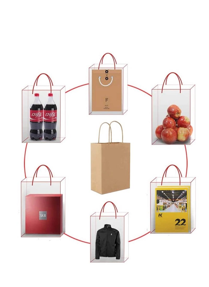 PRINTSHOP4ME - Eid Festive Gift Bags for Kids and Adults - Eid Mubarak Gift Bag Collection - Ideal for Treats and Gifts - Kraft Paper Bags - Image 1