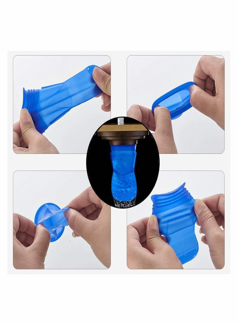 Drain Backflow Preventer, One Way Valve, 4 Pack Adjustable Silicone Drain Backflow Preventer, Sink Floor Drain Trap for Pipes Tubes in Toilet Bathroom Kitchen(37-41mm Hole,95mm Depth) - Image 4