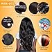 QTHAIR 18A Body Wave Bundles Human Hair (20" 22" 24",300g,Natural Black) 100% Unprocessed Body Wave Bundles Human Hair Weave Extensions for African Americans Women - Image 3