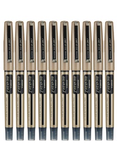 ZEBRA 10 Piece Direct Black Ink Roller Ball Pen 0.7mm  - Image 1