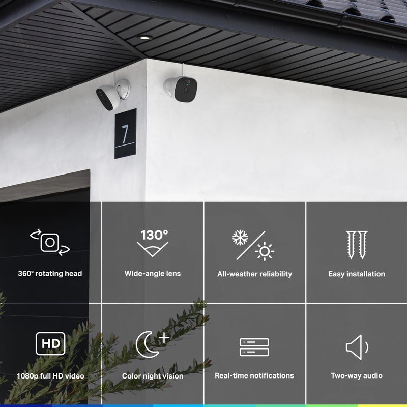 Chamberlain myQ Smart Outdoor Wired Camera - Image 2