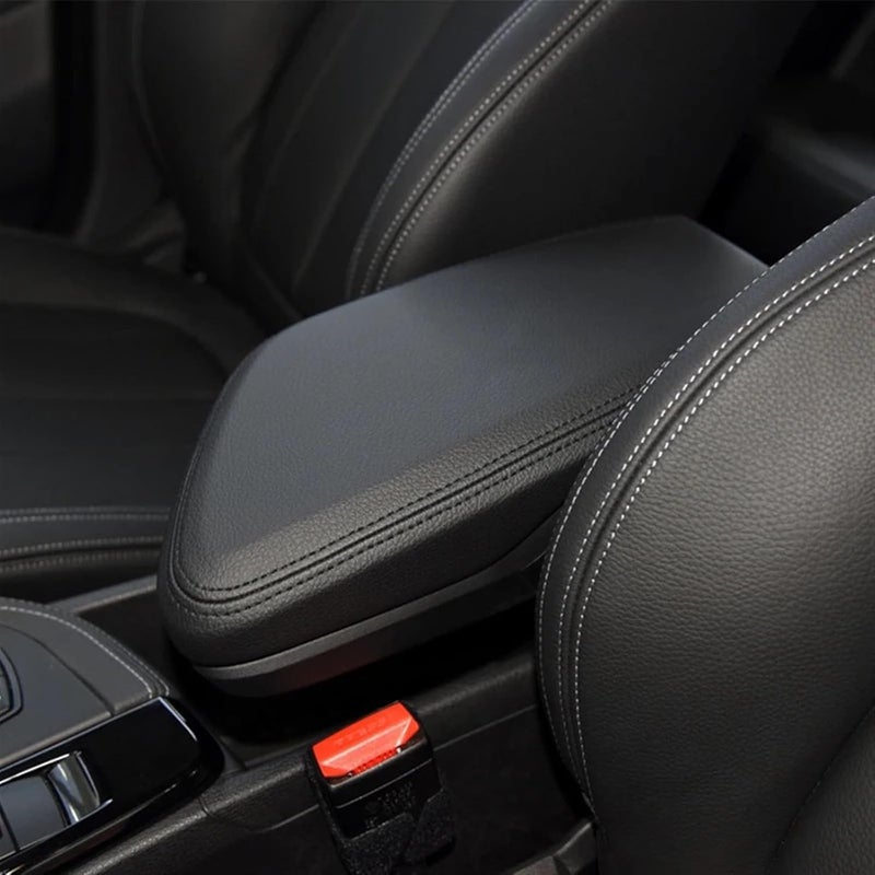 QASULER Microfiber Leather Armrest Cover for BMW X1 F48 - Image 4