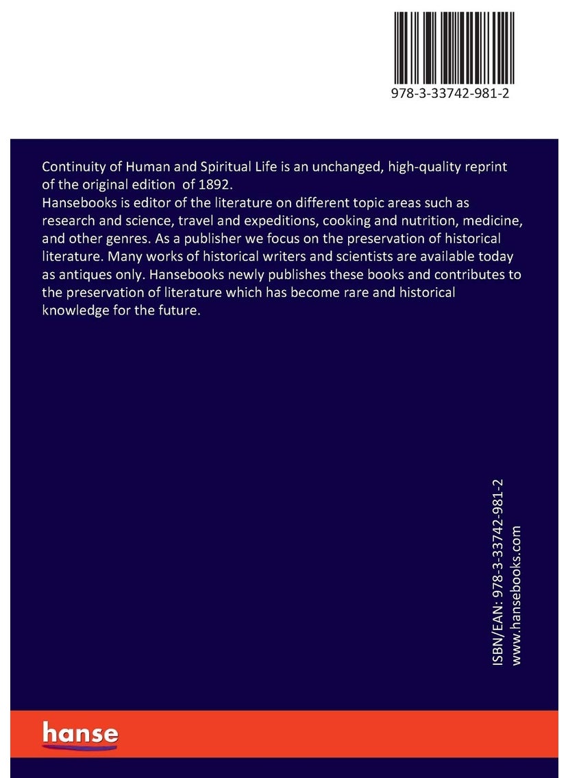 Continuity of Human and Spiritual Life  - Image 2