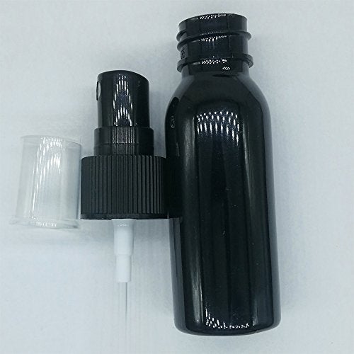 HOSL 1 Ounce Empty Spray Bottles for Cleaning Solution Travel bottles Refillable Fine Mist Perfume Sprayer Bottle Cosmetic Atomizers Spray Bottles (12 Pack, Black) - Image 3